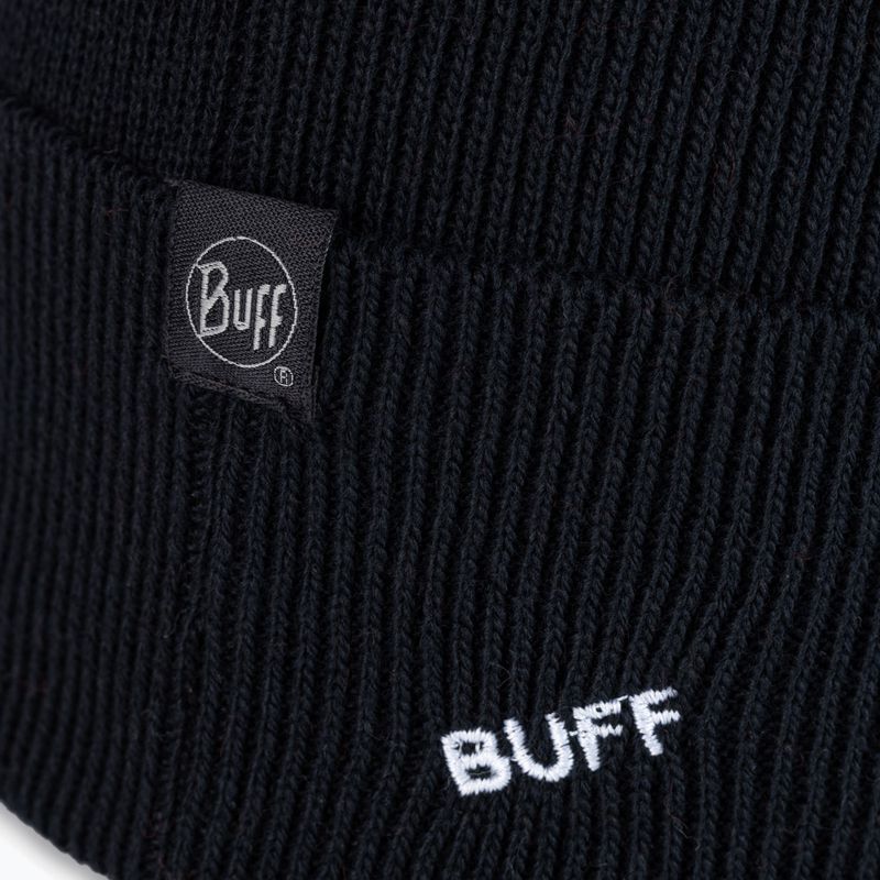 Gyerek téli sapka BUFF Knitted Otty black 2