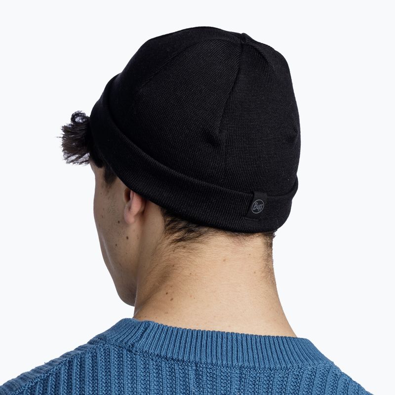 Téli sapka BUFF Knitted Elro black 4