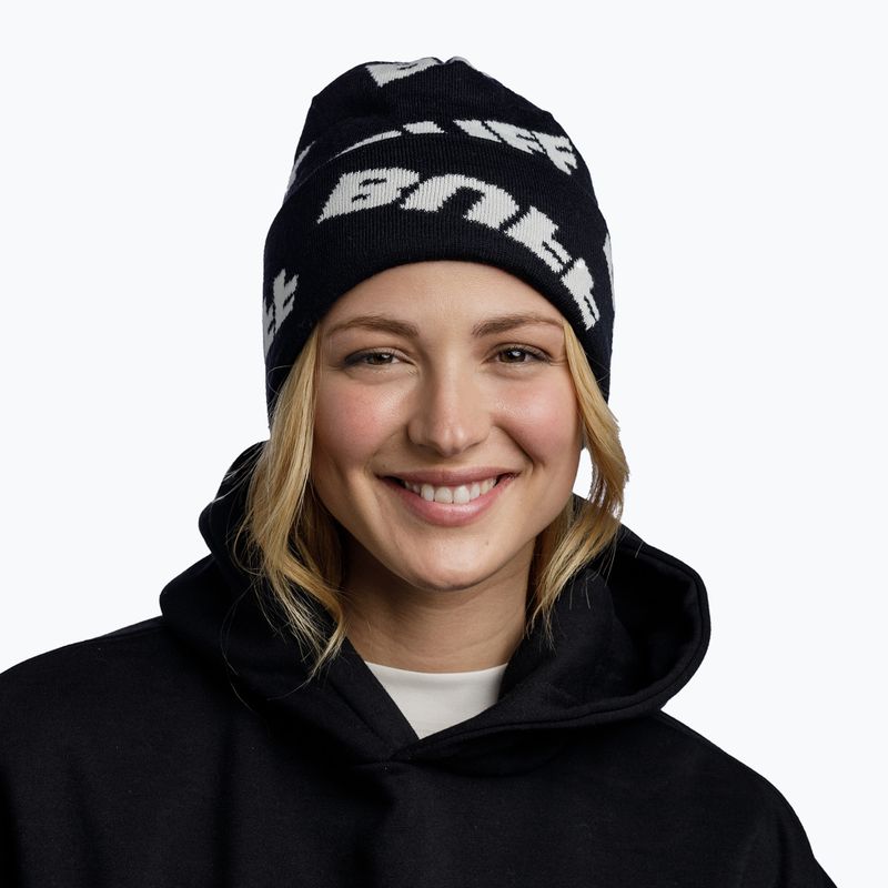 Téli sapka BUFF Knitted Hido black 3
