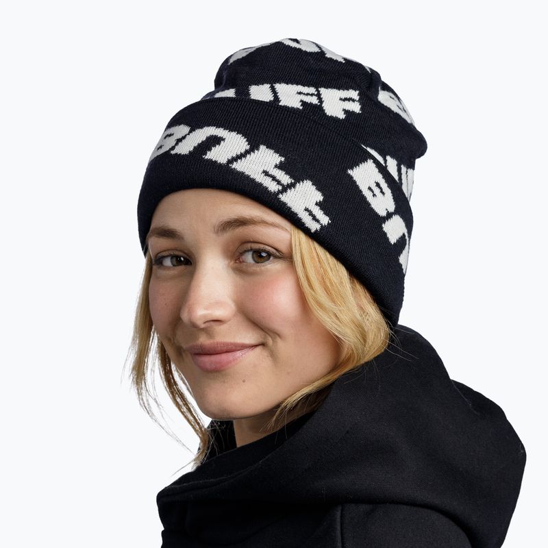 Téli sapka BUFF Knitted Hido black 4