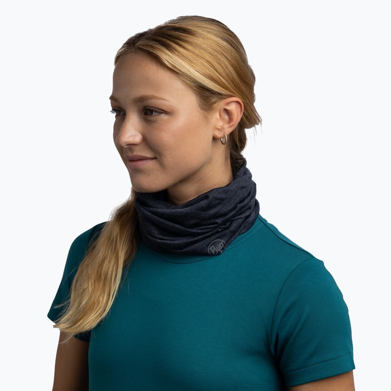 Többfunkciós kendő BUFF Lightweight Merino Wool éjkék 3
