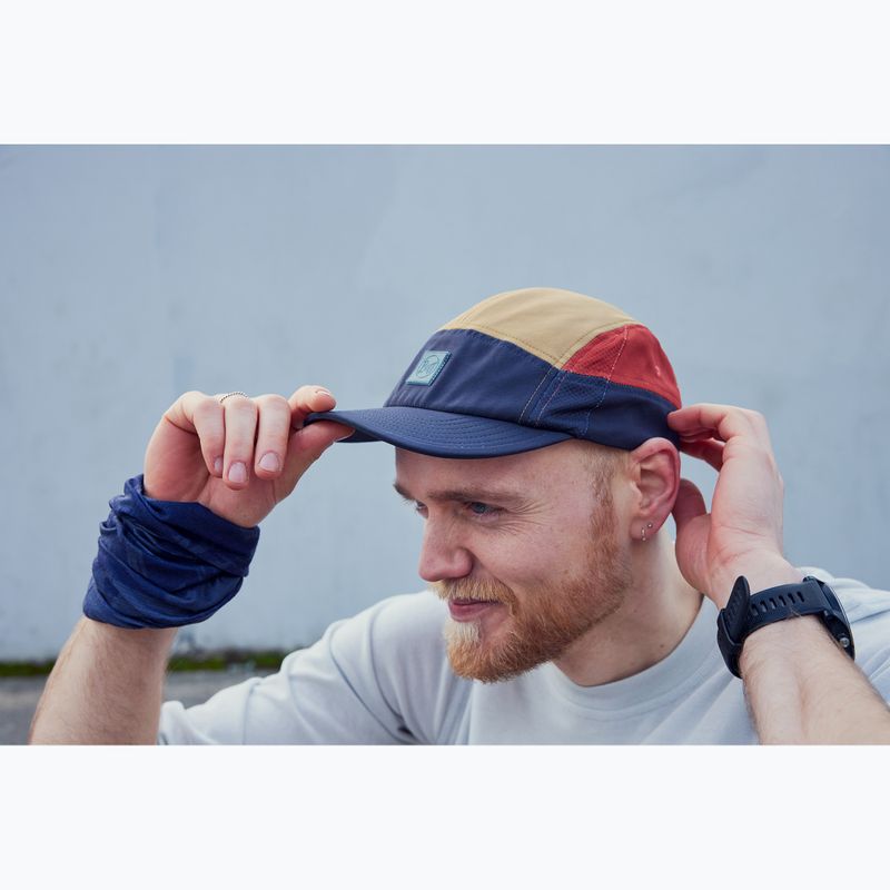 Többfunkciós kendő BUFF Lightweight Merino Wool éjkék 5