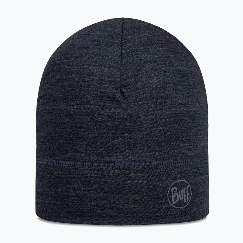 Téli sapka BUFF Lightweight Merino Wool solid night blue