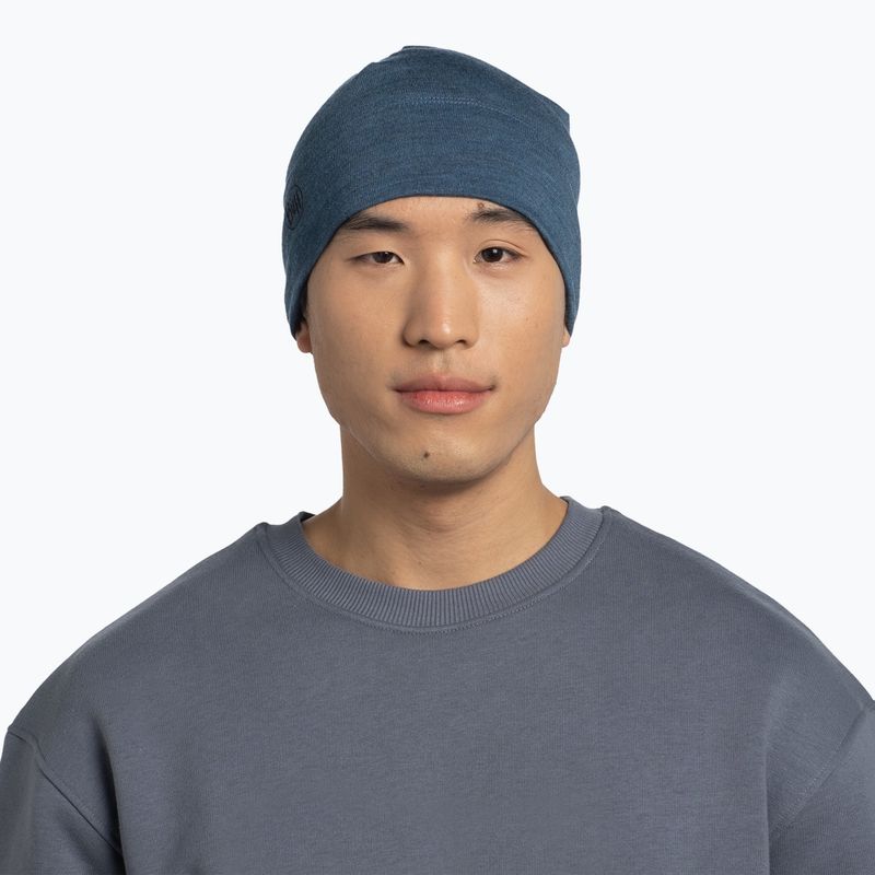 BUFF Midweight Merino gyapjú melange vihar téli sapka 3