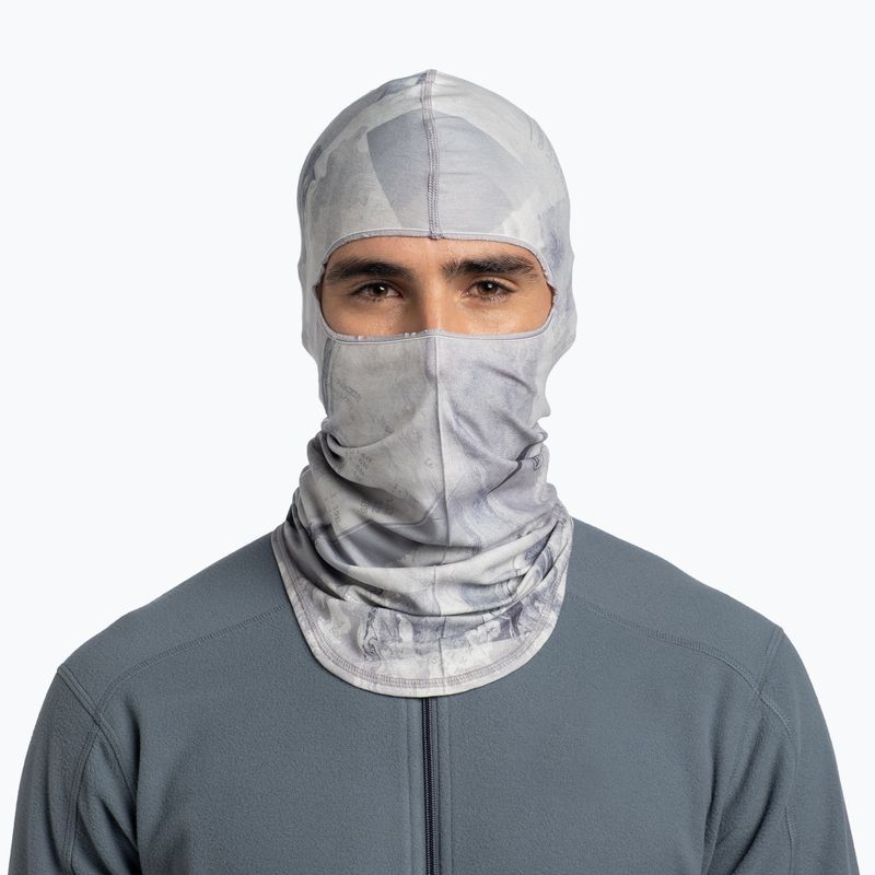 Balaclava BUFF EcoStretch solid snout ash 2