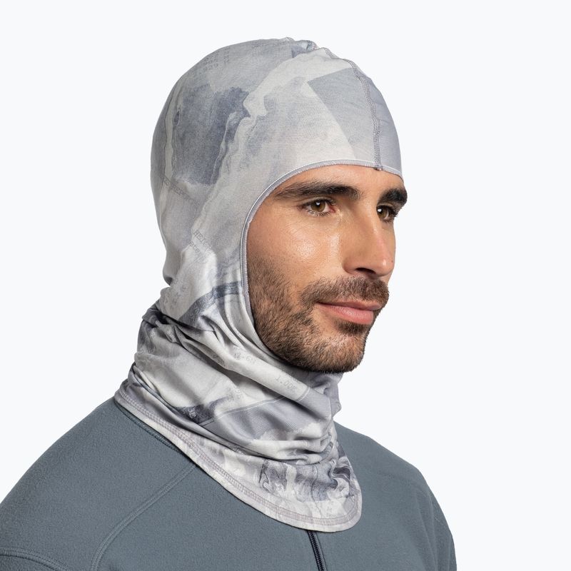 Balaclava BUFF EcoStretch solid snout ash 4