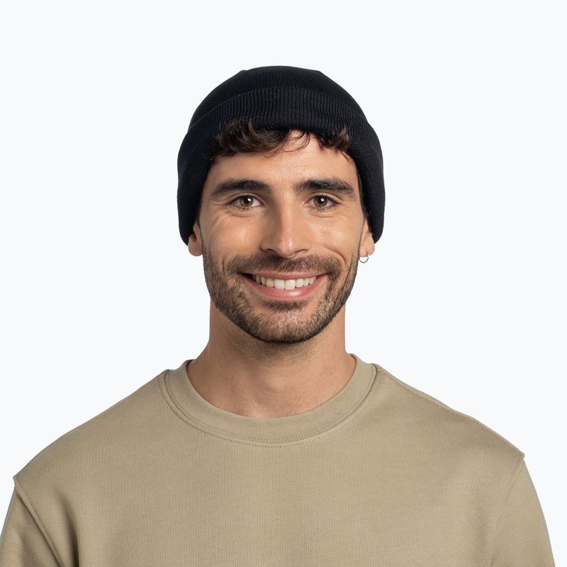 Téli sapka BUFF Knitted Lilon fisherman fekete 4