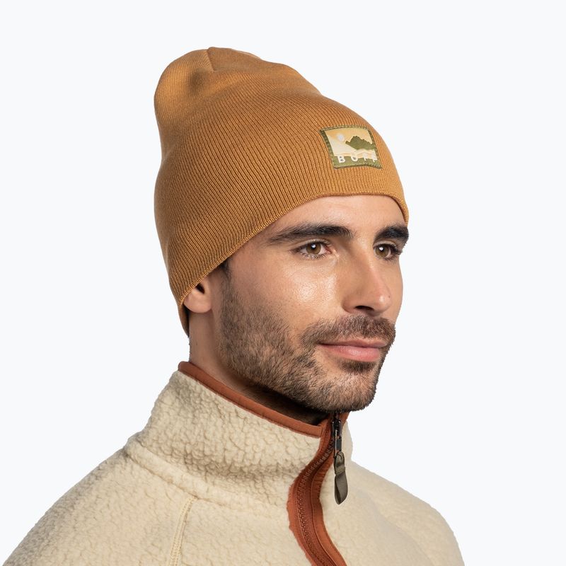 Téli sapka BUFF Knitted Lilon Long peanut 4