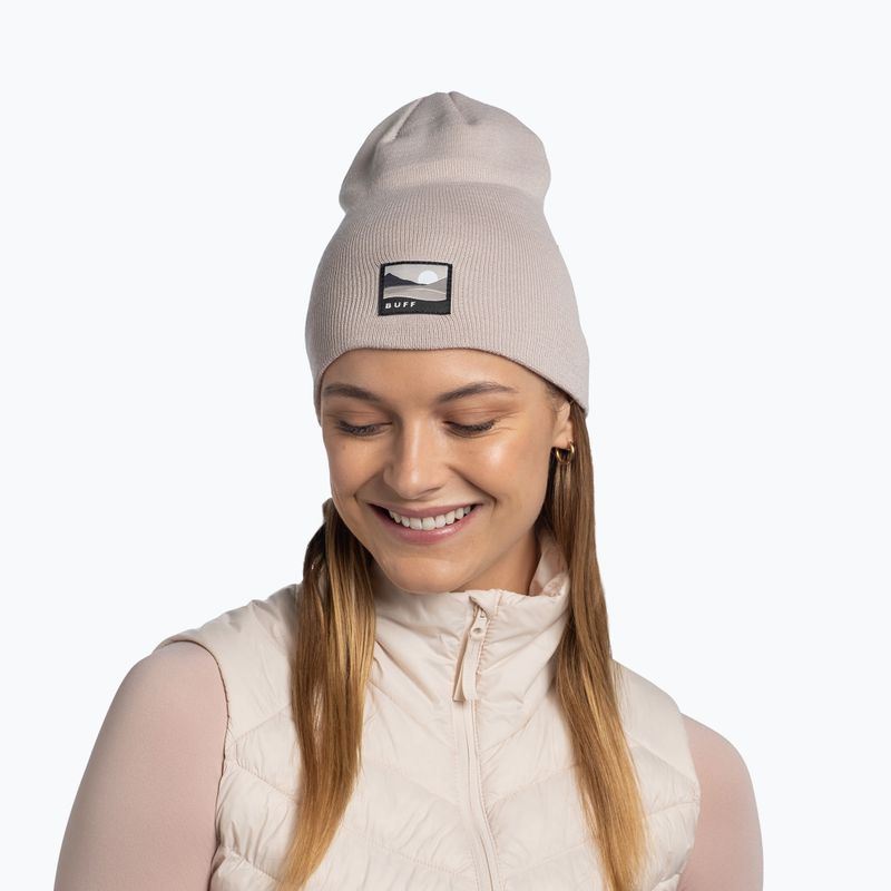 BUFF kötött Lilon hosszú téli sapka nyír szürke 3