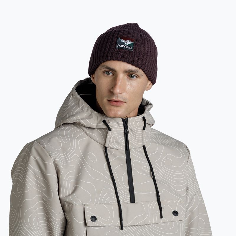 Téli sapka BUFF Knitted Rutger shadow purple 6