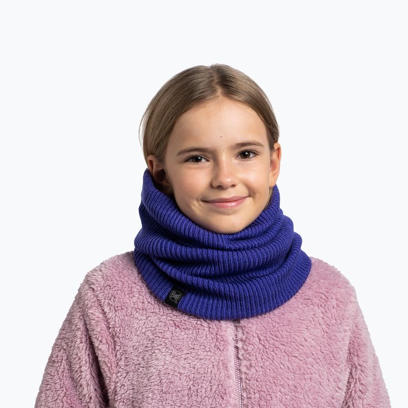 Gyerek csősál BUFF Knitted & Fleece Lan ultramarine 3