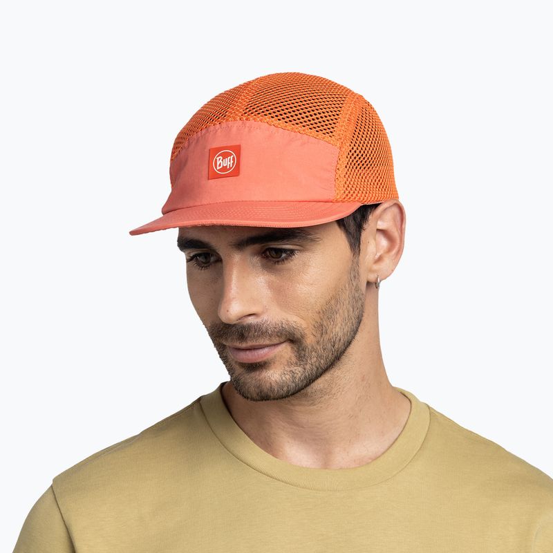 Ellenzős sapka BUFF 5 Panel Air saret poppy 4