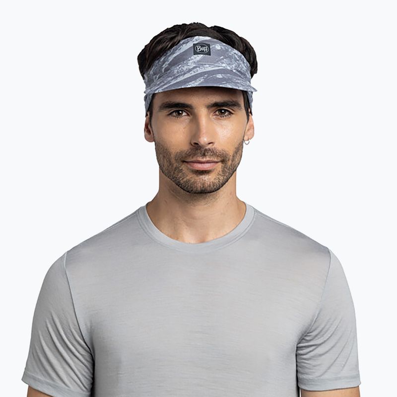BUFF Pack Speed Visor futó napellenző Eukar hamu 5