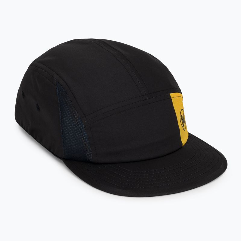 Baseballsapka BUFF 5 Panel Go logo black