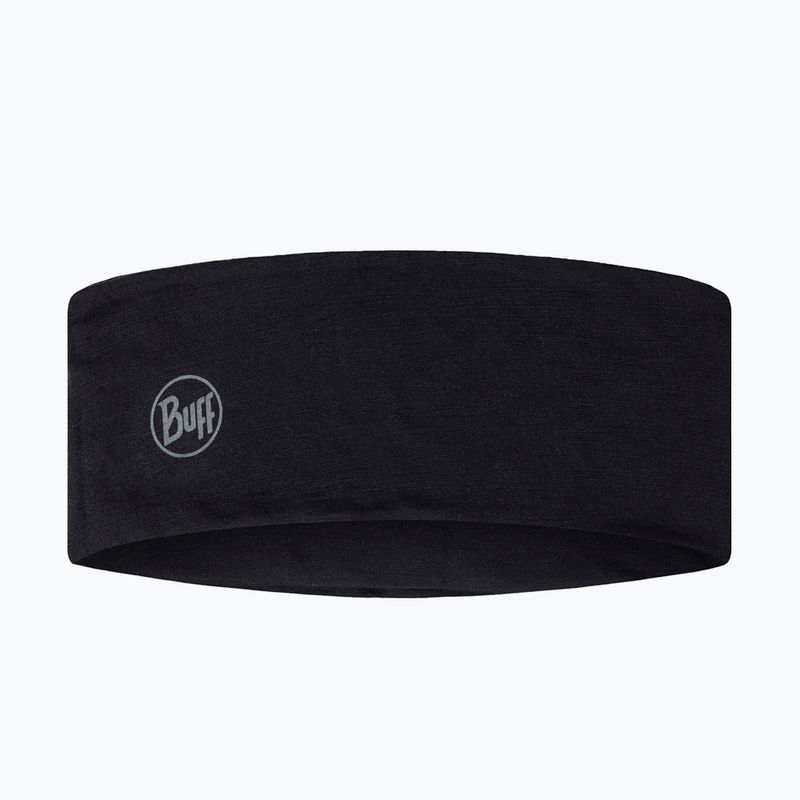 Fejpánt BUFF Lightweight Merino Wool black