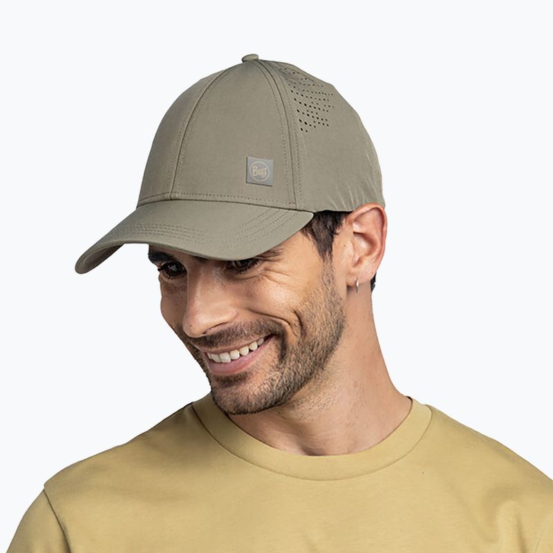 BUFF Summit Solid tundra khaki színű baseball sapka 3