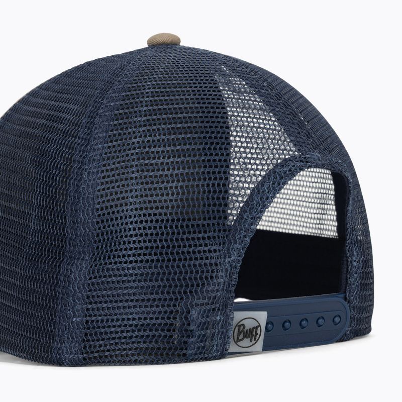 Baseballsapka BUFF Explore Trucker soor tundra khaki 4