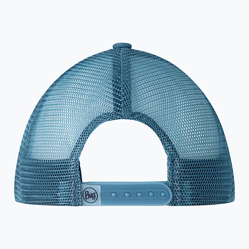 Baseballsapka BUFF Explore Trucker nidus blue 2
