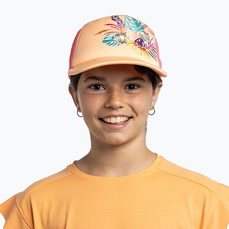BUFF Trucker Neottia korall gyermek baseball sapka 4