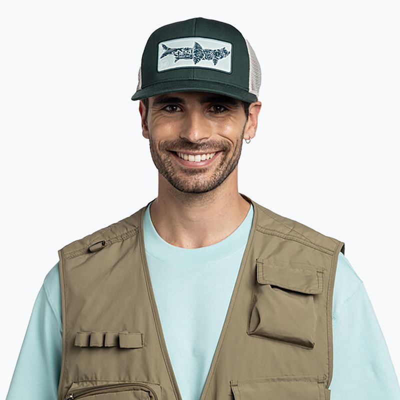 BUFF Explore Trucker Salt zöld baseball sapka 4