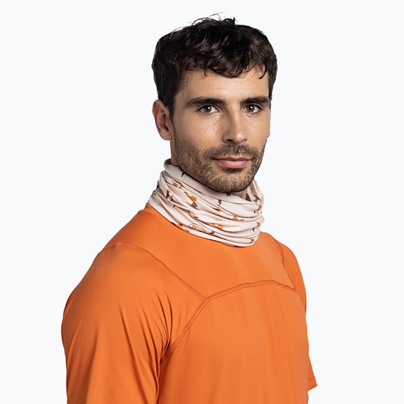 BUFF Coolnet UV rovarvédő többfunkciós heveder Latus nyírfa szürke 3