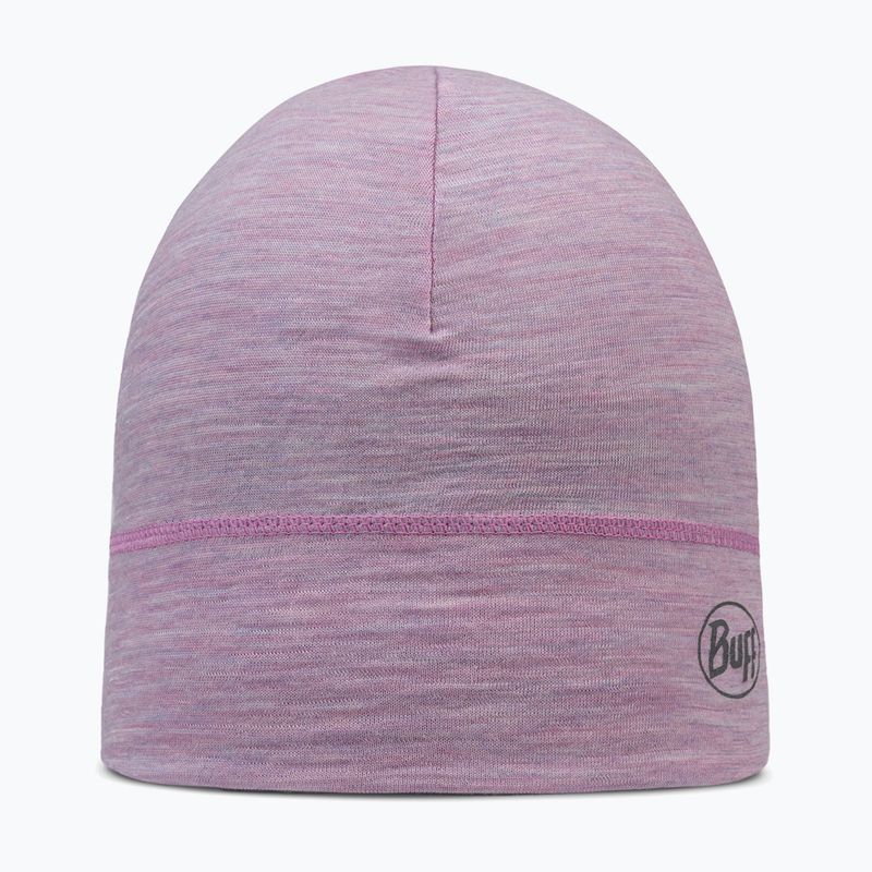 Téli sapka BUFF Lightweight Merino Wool solid pansy
