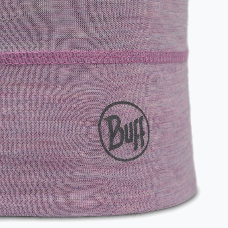 Téli sapka BUFF Lightweight Merino Wool solid pansy 2