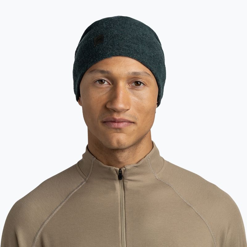 Téli sapka BUFF Merino Fleece forest 3