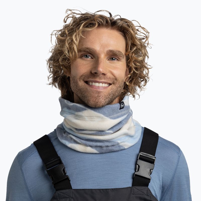 Nyakmelegítő BUFF Polar aguar blue 3