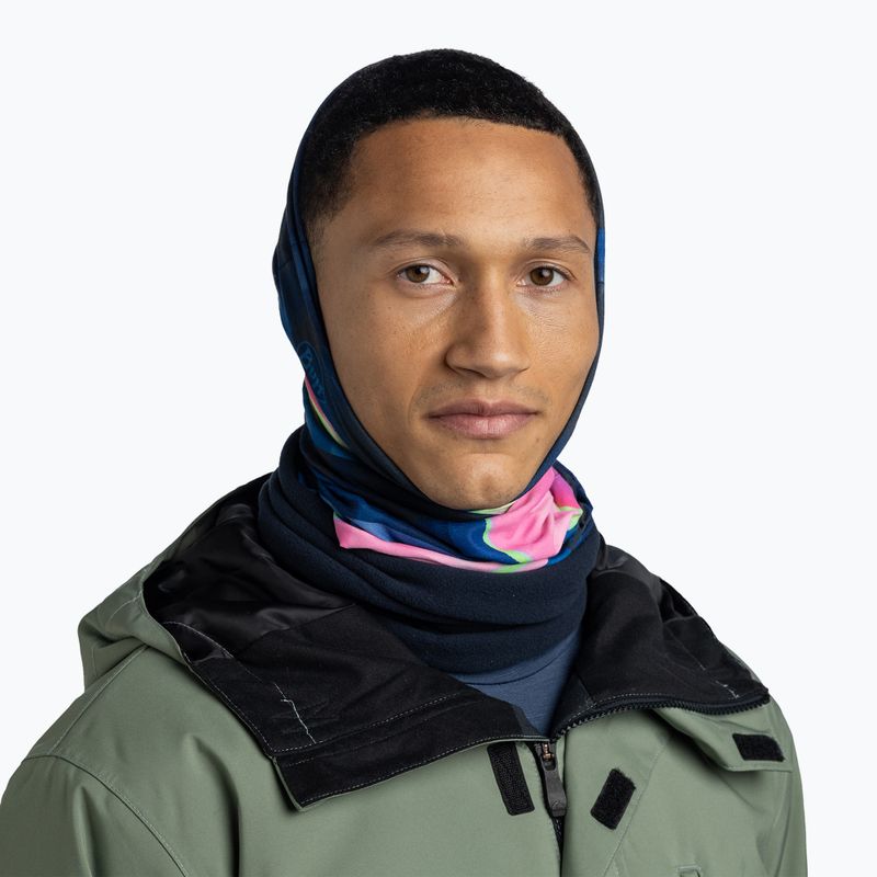 Multifunkciós csősál BUFF Polar larto midnight navy 4