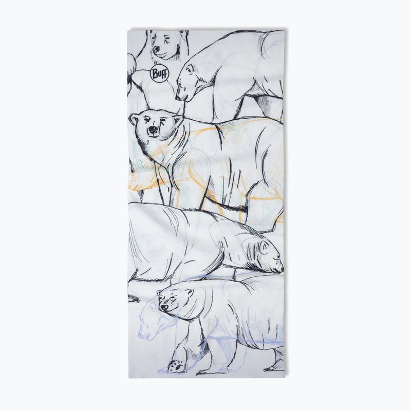 Gyerek multifunkciós csősál BUFF Original Ecostretch Bargy White 2