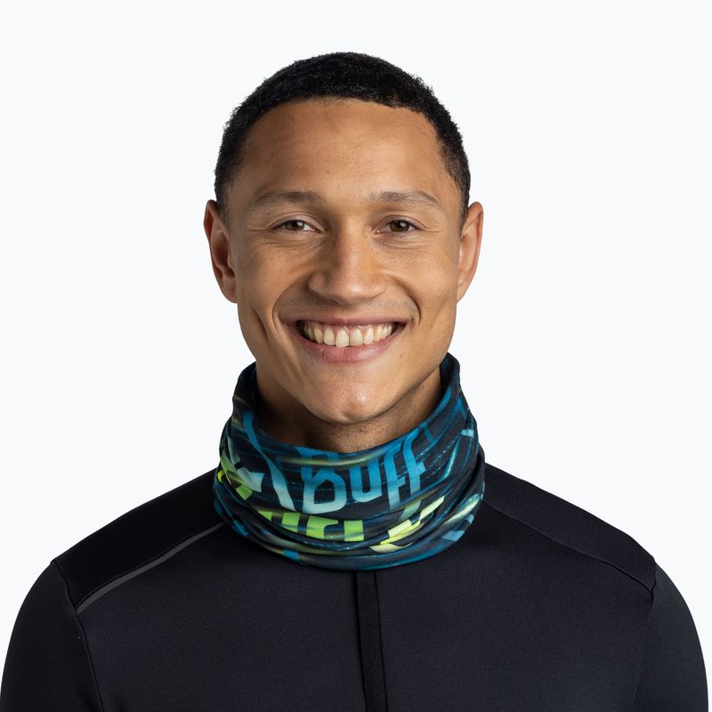 Többfunkciós csősál BUFF Original Ecostretch Orby Night Blue 3