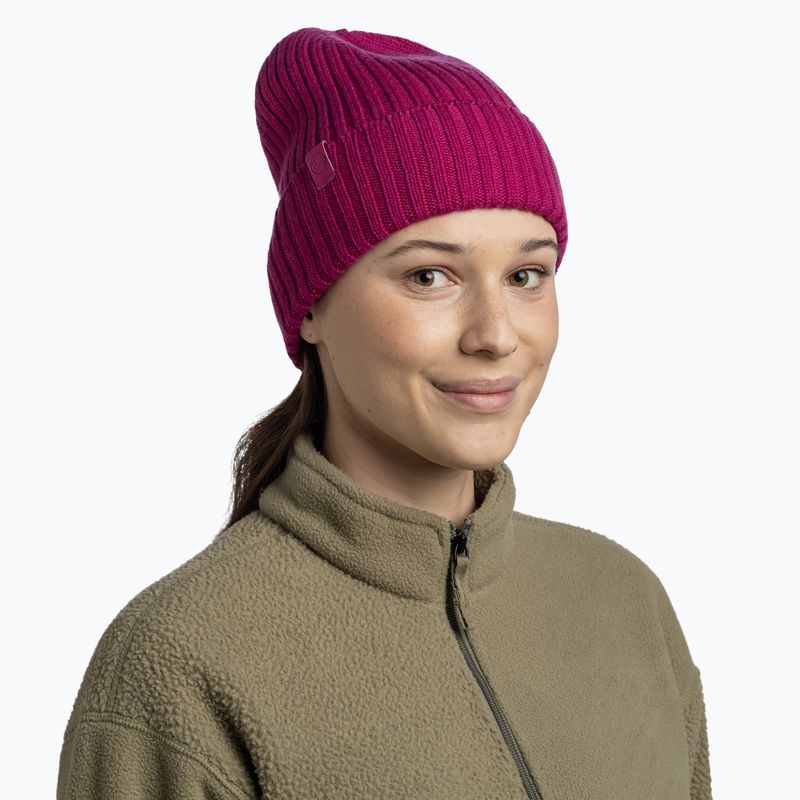 Téli sapka BUFF Knitted Norval orchid 3