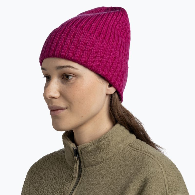 Téli sapka BUFF Knitted Norval orchid 4