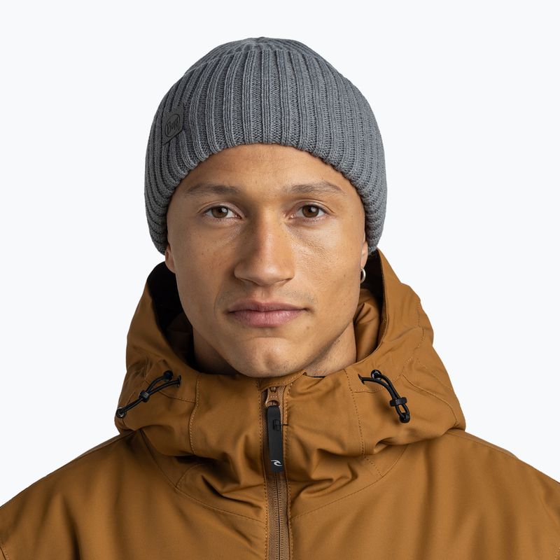 Téli sapka BUFF Knitted Rutger iron grey 4