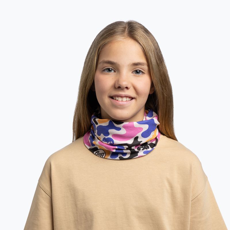 Multifunkciós kendő BUFF Coolnet UV flawas pink 3