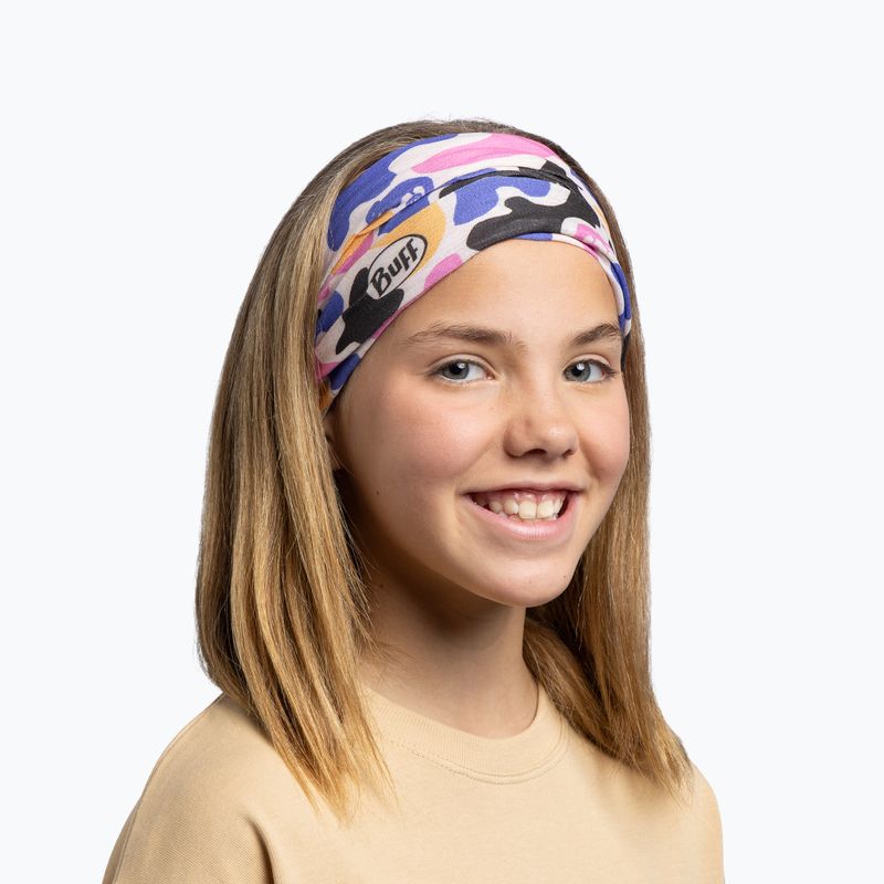 Multifunkciós kendő BUFF Coolnet UV flawas pink 4
