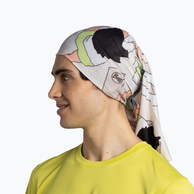 Multifunkciós kendő BUFF Coolnet UV brelit cream 4