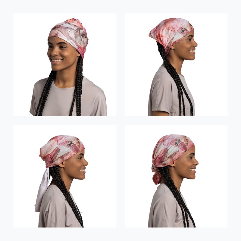 Multifunkciós kendő BUFF Coolnet UV senia azalea 4