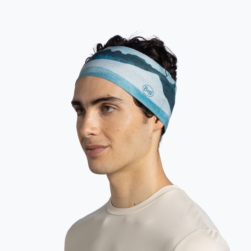 Fejpánt BUFF CoolNet UV Wide alert teal 3