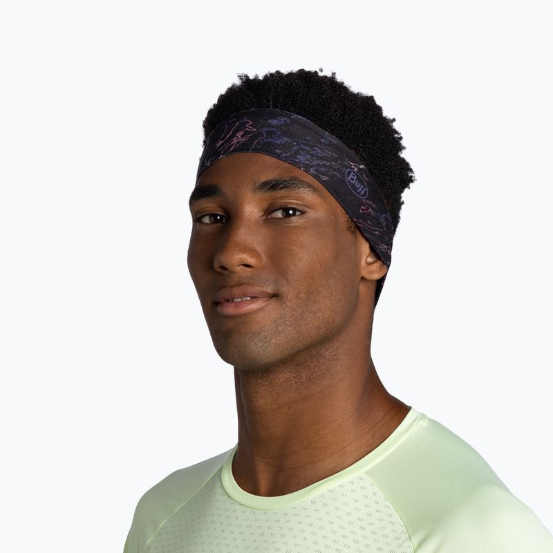 Fejpánt BUFF CoolNet UV Slim anter black 3