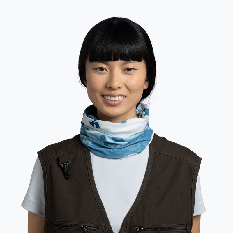 Multifunkciós kendő BUFF Coolnet UV ugal blue 3