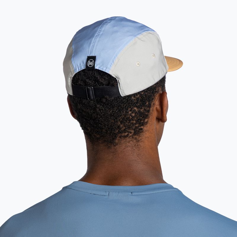 Baseballsapka BUFF 5 Panel Go Luvi Glory Blue 5