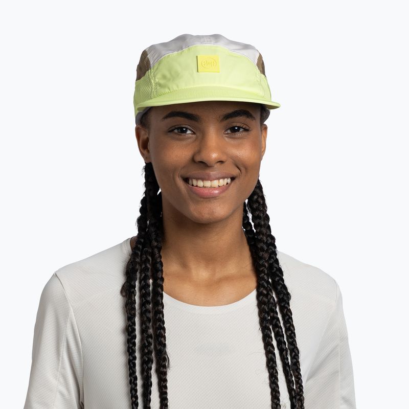 Baseball sapka BUFF 5 Panel Go domus lemon 3