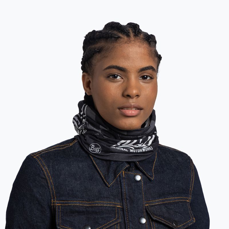 Többfunkciós kendő BUFF Original EcoStretch black 3