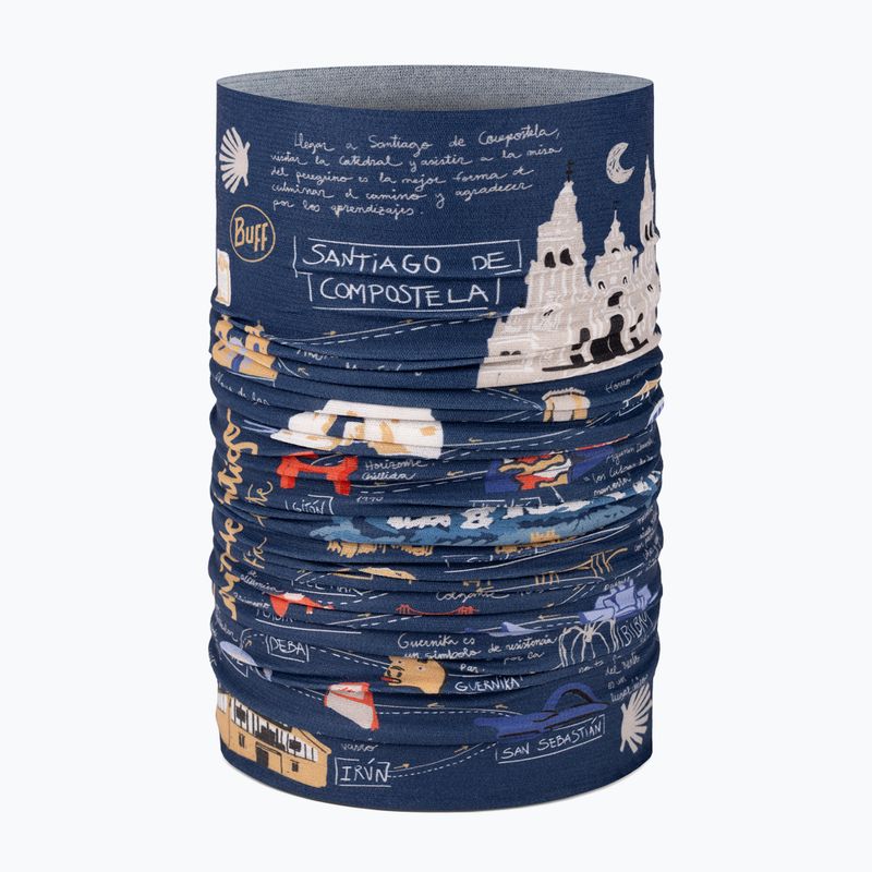 Multifunkciós kendő BUFF Coolnet UV camino norte navy