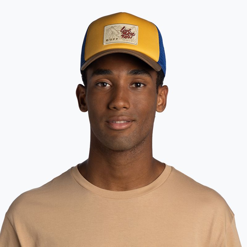 Baseball sapka BUFF Trucker erlen camel 3