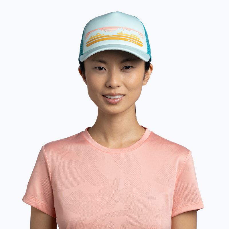 Baseball sapka BUFF Trucker chara mint 3