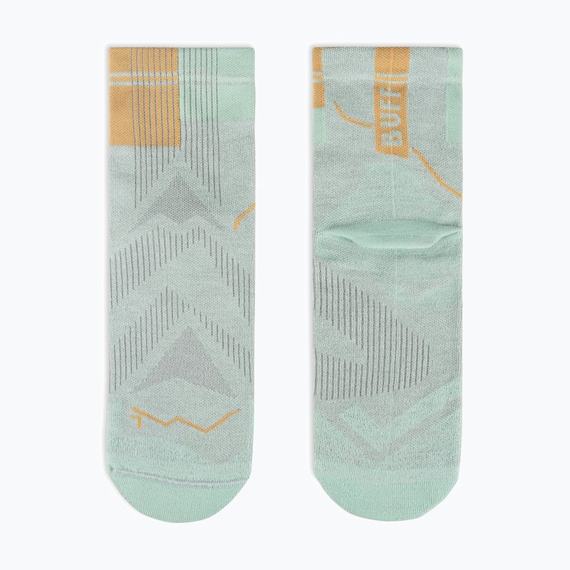 Zokni BUFF CoolNet Quarter seagrove green 3