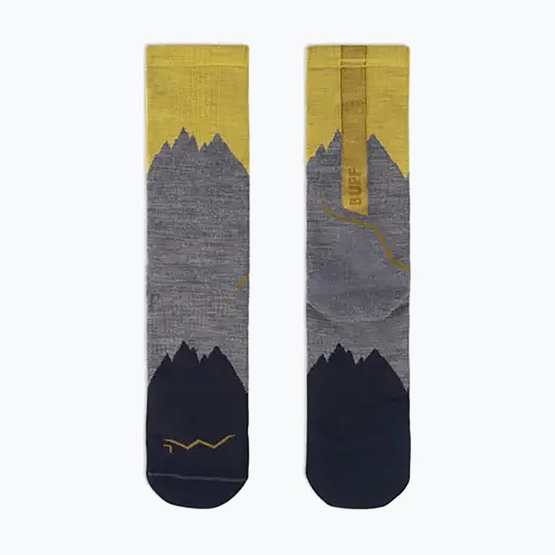 Zokni BUFF Merino Lightweight Crew LWC3 szürke 6